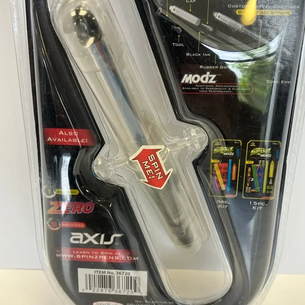 Spinz Pentech Ronin Pen Spinning Revolution Level 2 Blue Red & Black